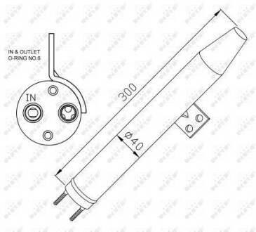 Осушувач кондиціонера - NRF 33306