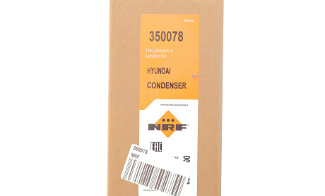 Фото 2 - Радиатор кондиционера NRF 350078