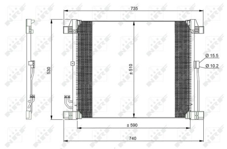 Конденсатор - (921101BA0A) NRF 350099