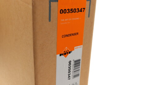 Фото 2 - Радиатор кондиционера NRF 350347