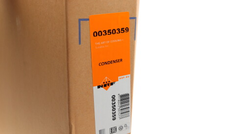 Фото 2 - Радиатор кондиционера NRF 350359