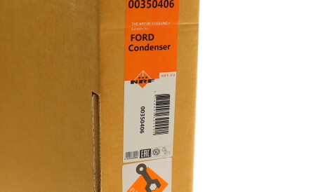 Фото 2 - Радіатор кондиціонера NRF 350406
