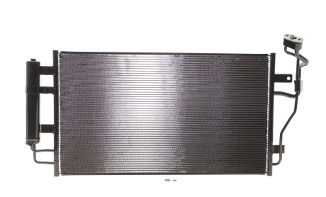 Радіатор кондиціонера (з осушувачем) Nissan Leaf 10- /NV200 14- - ((921003NL0A, 921003NL1A, 921003NL1B, 921005SH0A)) NRF 350443