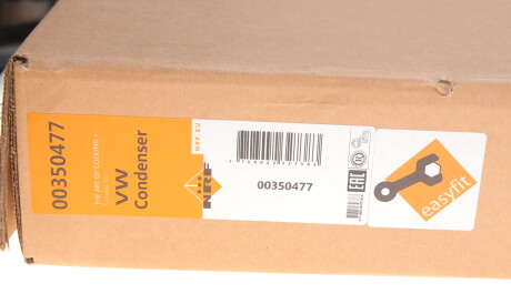 Фото 2 - Радіатор кондиціонера NRF 350477