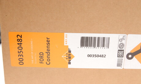 Фото 2 - Радіатор кондиціонера NRF 350482