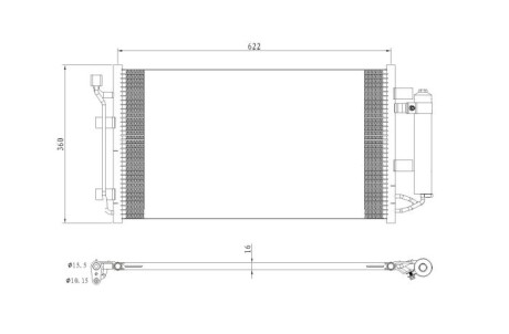 Фото 5 - Автозапчастина NRF 350493
