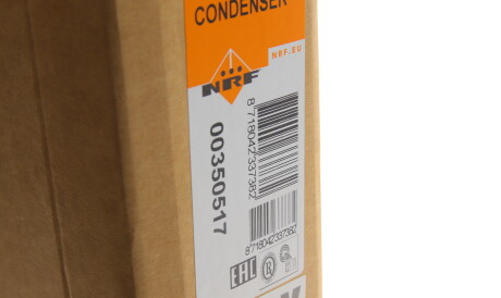 Фото 2 - Радіатор кондиціонера NRF 350517