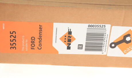 Фото 2 - Радиатор кондиционера NRF 35525