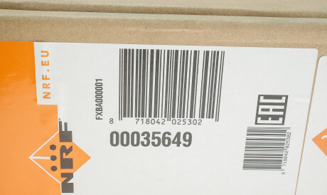 Фото 2 - Радіатор кондиціонера NRF 35649