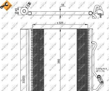 Конденсатор, кондиционер - NRF 35720