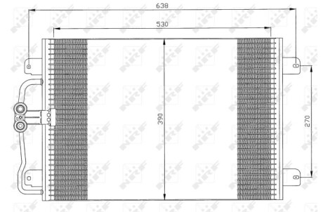 Конденсатор, кондиционер - NRF 35832