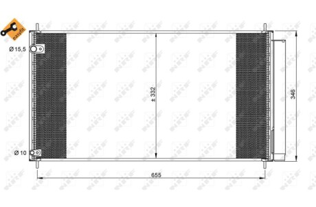 Конденсатор, кондиционер - NRF 35838