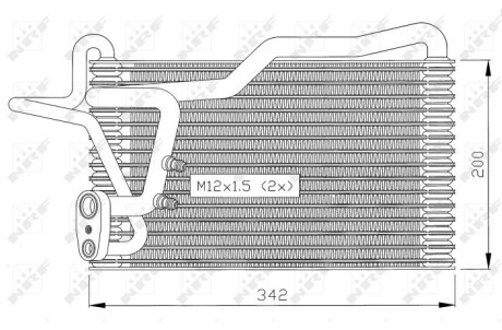 Испаритель, кондиционер - NRF 36036