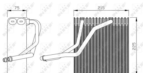 Испаритель, кондиционер - NRF 36069