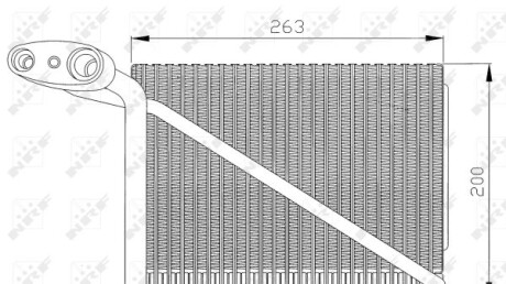 Испаритель, кондиционер - NRF 36077