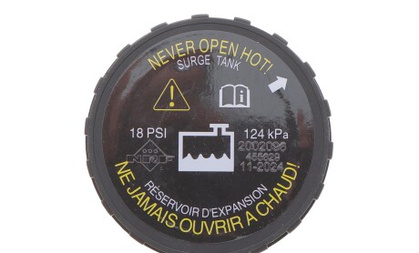 Крышка бачка расширительного Jeep Cherokee/Chrysler 300C/M 95- - ((4596198, 52028974AA, 5278697AA, 55116897AA, K04592098)) NRF 455629