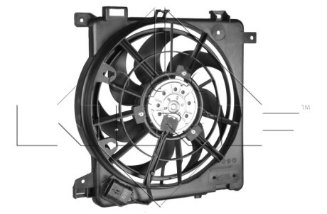Вентилятор, охлаждение двигателя - (24467444, 6341172) NRF 47622 (фото 1)