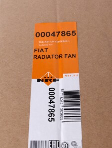 Фото 2 - Вентилятор охлаждения двигателя NRF 47865