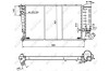 Радиатор, охлаждение двигателя - (1301L9, 1301L8) NRF 50412 (фото 5)