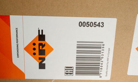 Фото 2 - Радиатор охлаждения двигателя NRF 50543