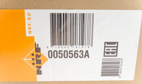 Фото 2 - Радиатор охлаждения двигателя NRF 50563A