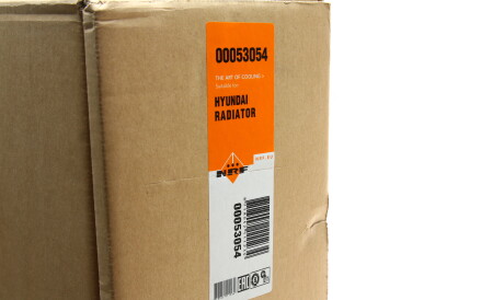 Фото 3 - Радиатор охлаждения двигателя NRF 53054