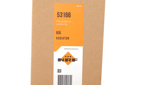 Фото 2 - Радиатор охлаждения двигателя NRF 53166