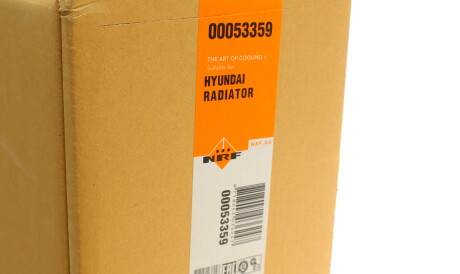 Фото 2 - Радиатор охлаждения двигателя NRF 53359