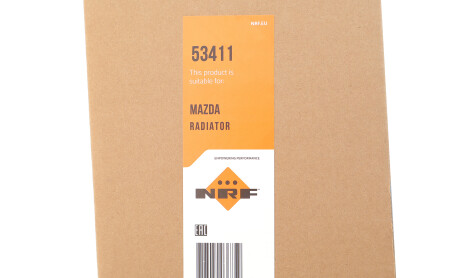 Фото 2 - Радиатор охлаждения двигателя NRF 53411