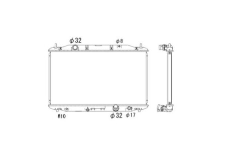 Фото 2 - Радіатор охолодження NRF 53530