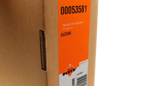 Фото 2 - Радиатор охлаждения двигателя NRF 53581