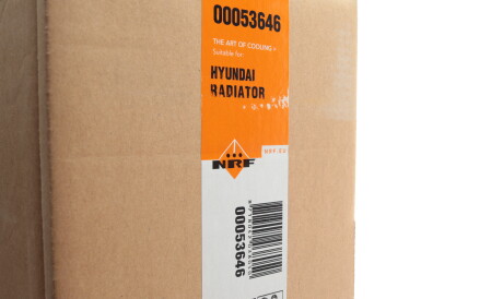 Фото 2 - Радиатор охлаждения двигателя NRF 53646