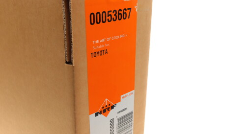 Фото 2 - Радиатор охлаждения двигателя NRF 53667