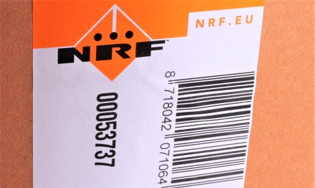 Фото 2 - Радиатор охлаждения двигателя NRF 53737