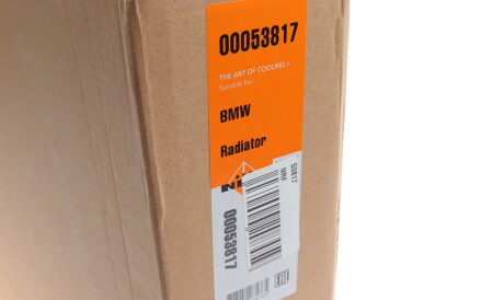 Фото 2 - Радиатор охлаждения двигателя NRF 53817