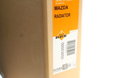 Фото 2 - Радиатор охлаждения двигателя NRF 53850