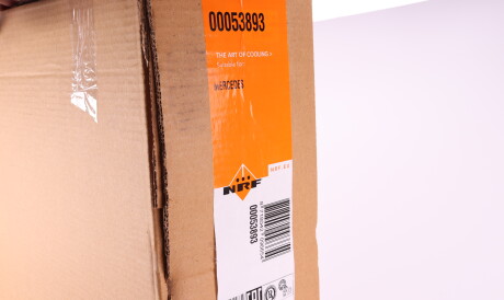 Фото 2 - Радиатор охлаждения двигателя NRF 53893