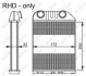Радіатор пічки - ((09118440, 1618169, 9118440)) NRF 54286 (фото 1)