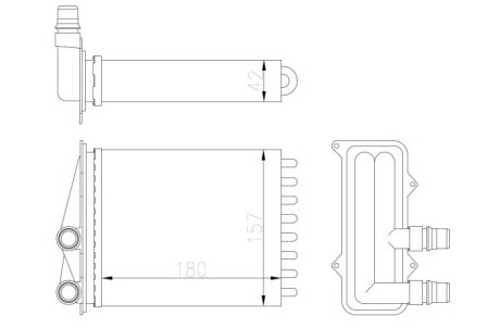 Фото 5 - Автозапчасть NRF 54412