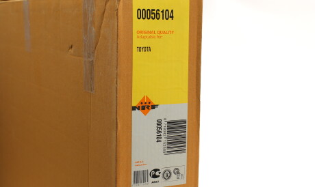 Фото 2 - Радиатор охлаждения двигателя NRF 56104