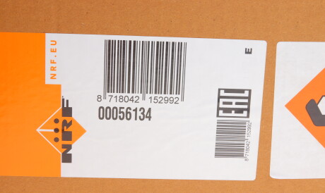 Фото 2 - Радиатор охлаждения двигателя NRF 56134