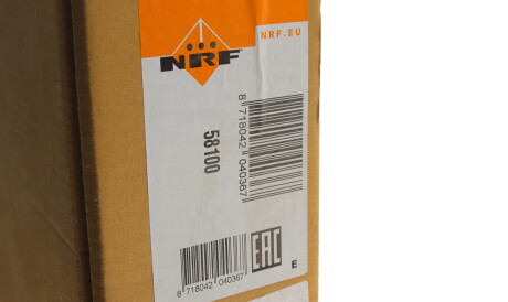 Фото 2 - Радиатор охлаждения двигателя NRF 58100