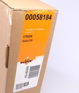 Фото 2 - Радиатор охлаждения двигателя NRF 58184