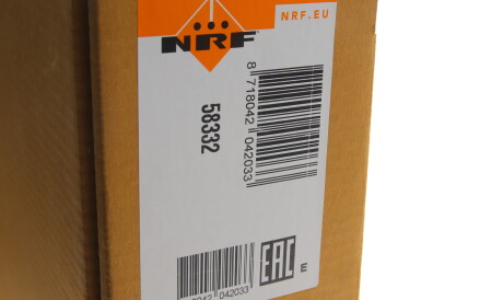 Фото 2 - Радиатор охлаждения двигателя NRF 58332