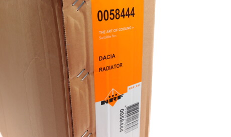 Фото 2 - Радиатор охлаждения двигателя NRF 58444