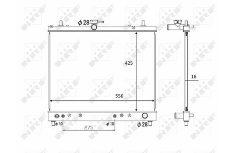 Теплообменник - NRF 58446