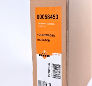 Фото 2 - Радиатор охлаждения двигателя NRF 58453