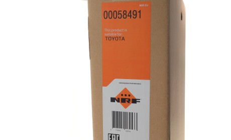 Фото 2 - Радиатор охлаждения двигателя NRF 58491