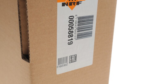 Фото 2 - Радиатор охлаждения двигателя NRF 58819