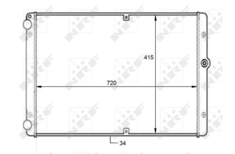 Spare part - (7D0121253A) NRF 59088